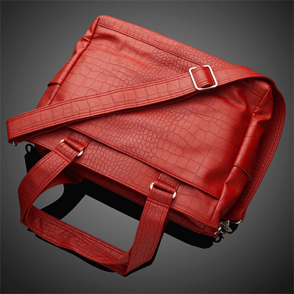 ThinkGeek Vegan Leather (Dragon Scale) "Handbag of Holding" RARE - Discontinued - Picture 5 of 11